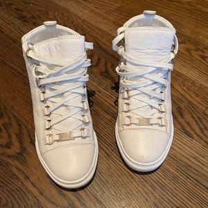 BALENCIAGA white and hold women’s sneakers size 36